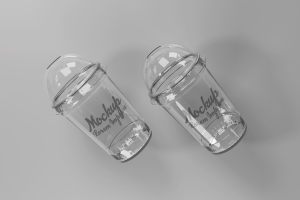 Plastic Cup Mockup