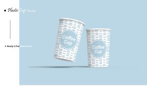 Plastic Cup mockup