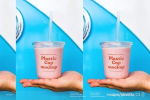 Plastic Cup Mockup