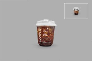 Plastic Cup Mockup