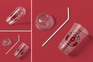 Plastic Cup Mockup