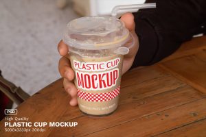 Plastic Cup Mockup – VOL