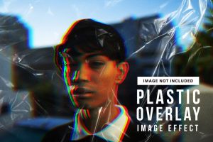 Plastic Overlay Image Effect
