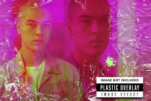 Plastic Overlay Image Effect