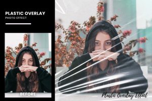 Plastic Overlay Photo Effect
