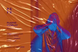 Plastic overlay photo effect for photoshop