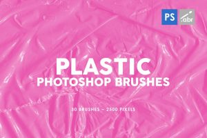 Plastic Photoshop Brushes | 03