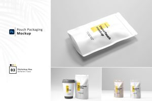 Plastic Pouch Mockup