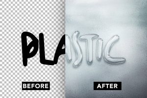 Plastic Text Effect