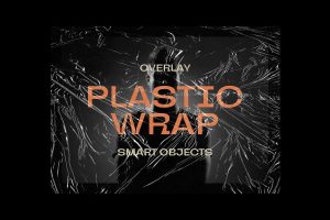 Plastic Wrap Overlay Texture