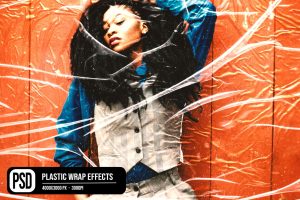 Plastic Wrap Photo Effects