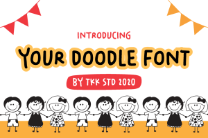 Playful Cartoon Font – Your Doodle Font