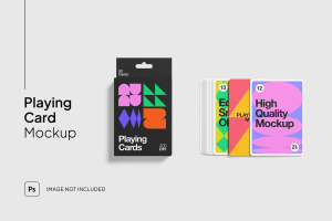 Playing Card Mockup