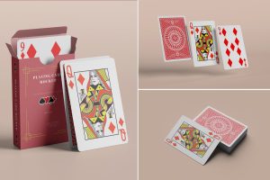 Playing Cards Mockup