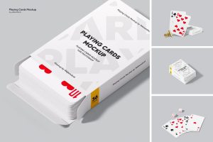Playing Cards Mockup