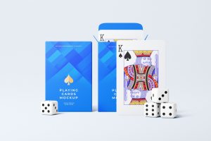 Playing Cards Mockup