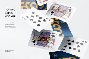Playing Cards Mockup