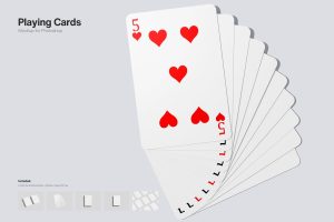 Playing Cards Mockup