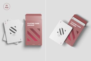 Playing Cards Mockup