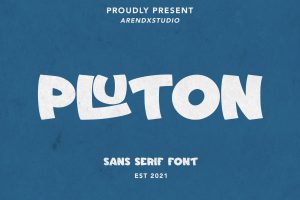 Pluton – Sans Serif Font