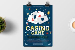 Poker Play Flyer