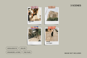 Polaroid Mockup