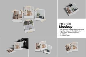 Polaroid Mockup