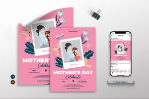 Polaroid Mother&apos;s Day – Flyer Template vol.01