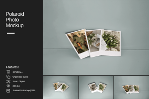 Polaroid Photo Mockup