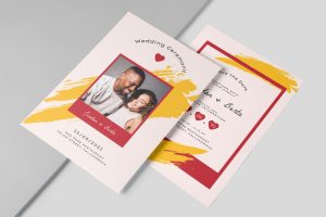 Polaroid Wedding Invitation