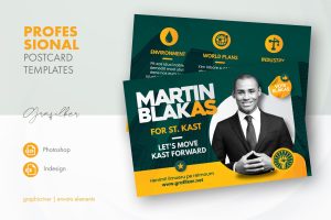 Political Postcard Templates