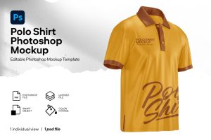 Polo shirt mockup
