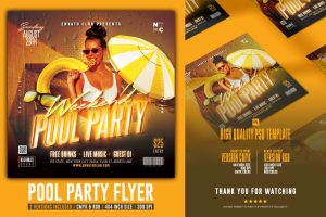 Pool Party Flyer