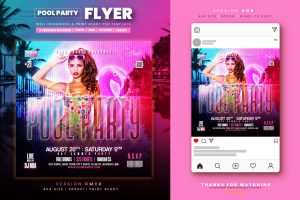 Pool Party Flyer