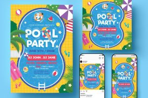 Pool Party Flyer