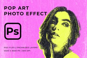 Pop Art Photo Cartoon Effect