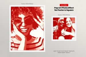 Pop Art Photo Effect