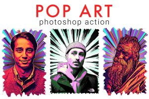 POP ART Photoshop Action