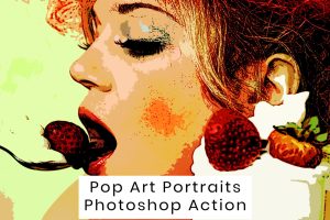 Pop Art Portraits Photoshop Action