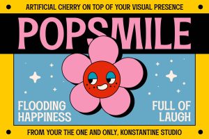 Popsmile – Retro Pop Fonts