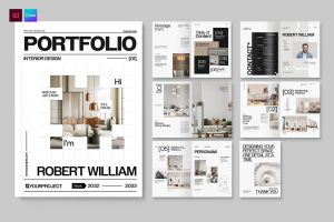 Portfolio Magazine Template