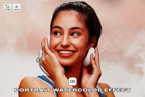 Portrait Watercolor Effect