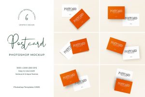Post Card Mockup