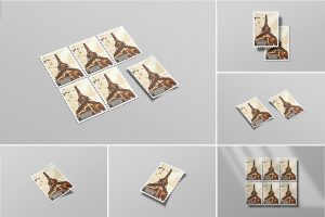 Postage Stamp Mockup