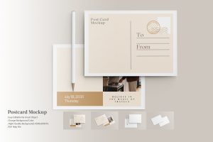 Postcard Mockup