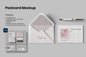 Postcard Mockup