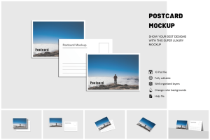 Postcard Mockup