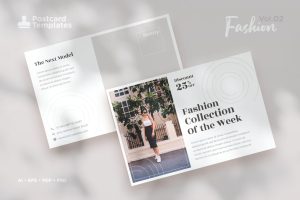 Postcard Template Vol.02 Fashion