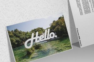 Postcard/Invitation – Mockup