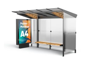 Poster (Bus Stop) Mockup